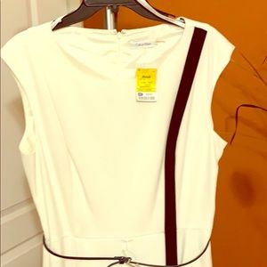 Black and White Calvin Klein Dress